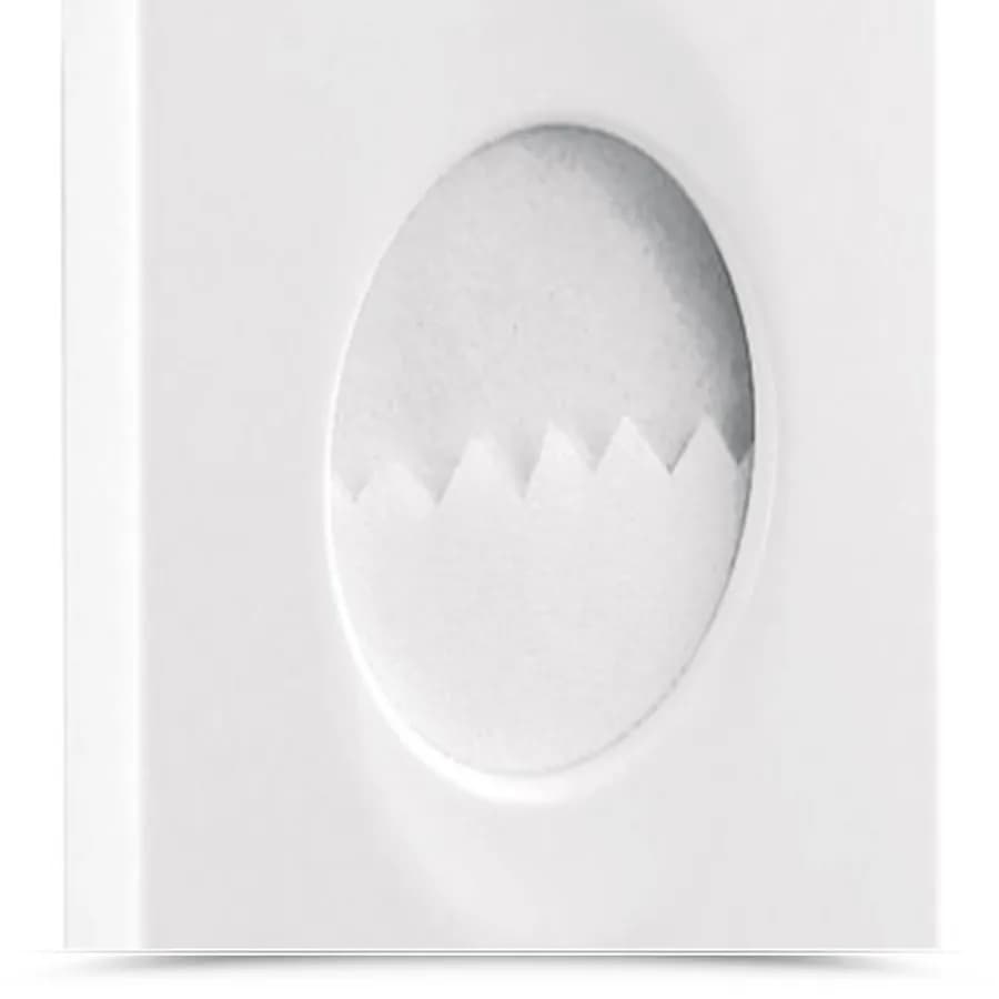 Porta sacchetti igienici da muro Gedy per bagno hotellerie bianco