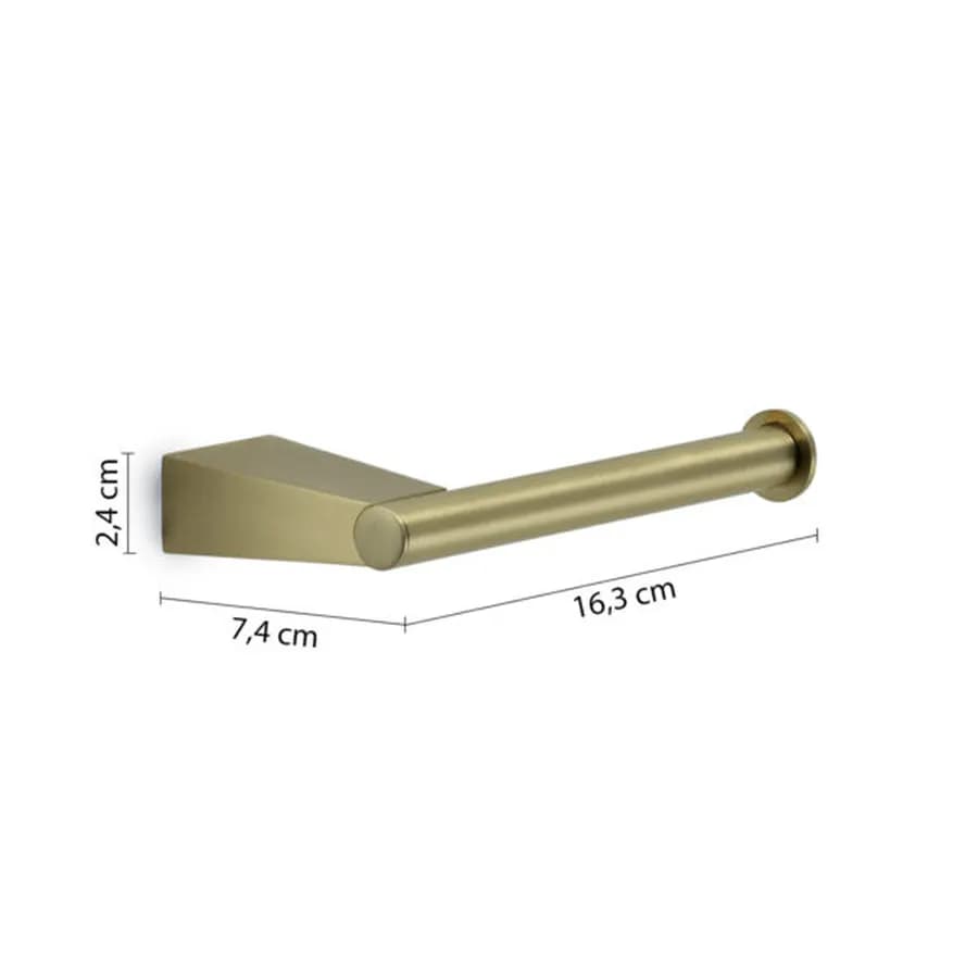 Portarotolo in acciaio inox oro opaco - Tonale di Gedy