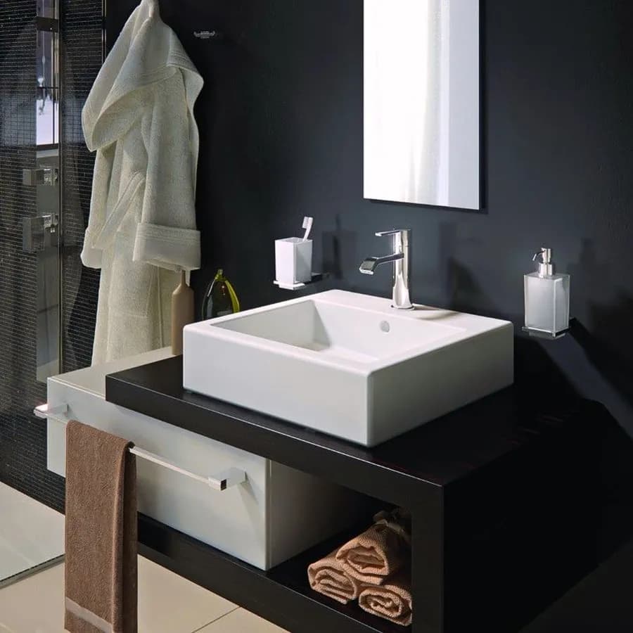 Portasalviette 35 cm in acciaio inox e cromall cromo - Kansas di Gedy