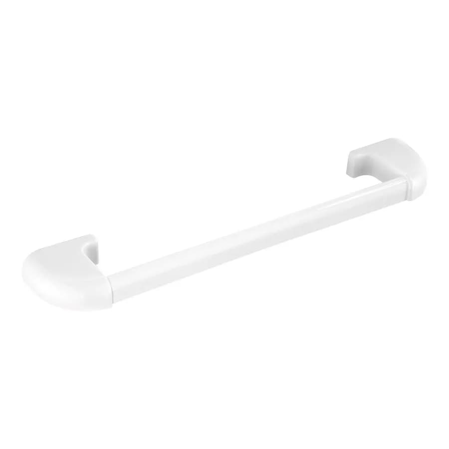 Portasalviette a parete 50 cm doppio fissaggio in abs bianco - Gioia