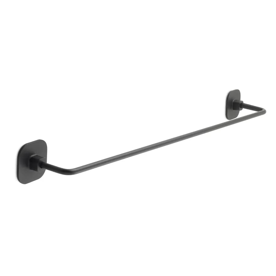 Portasalviette 60 cm accio inox nero opaco - Teide di Gedy