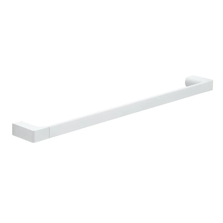 Portasalviette 60 cm in ottone e cromall bianco - Pirenei di Gedy