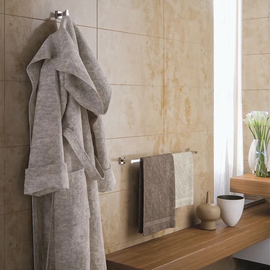 Portasalviette a muro 35 cm in acciaio inox e cromall cromo - Colorado di Gedy