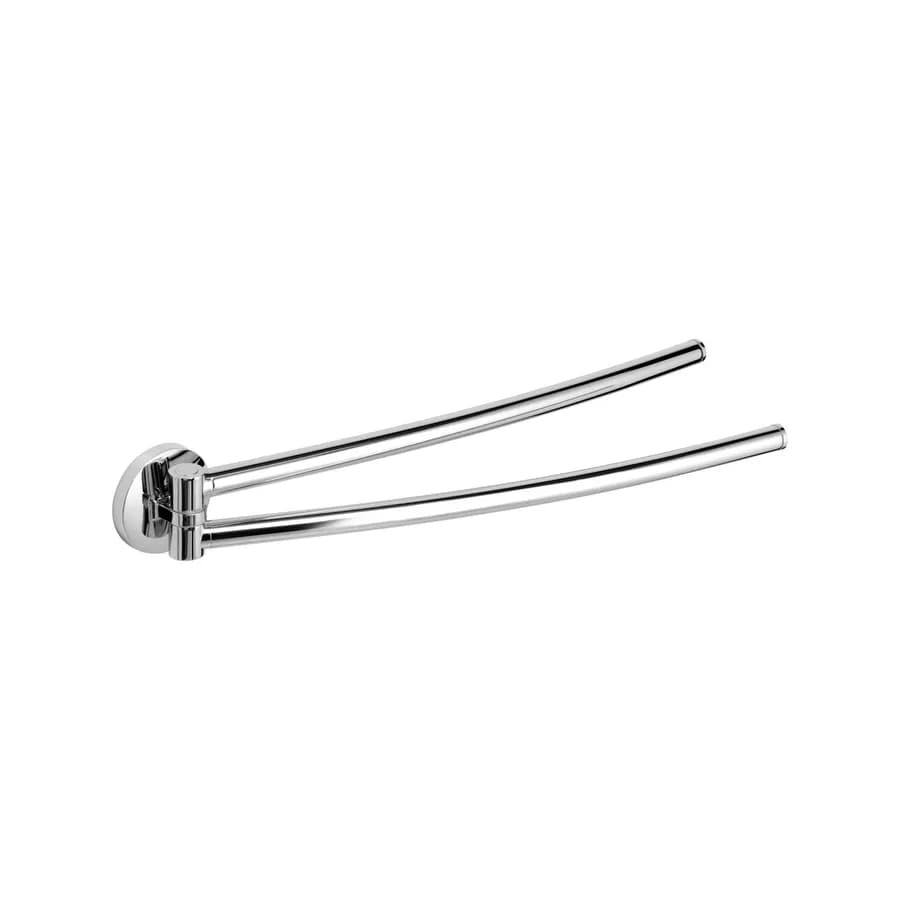 Portasalviette a snodo in acciaio inox e cromall cromo - Vermont Pro di Gedy