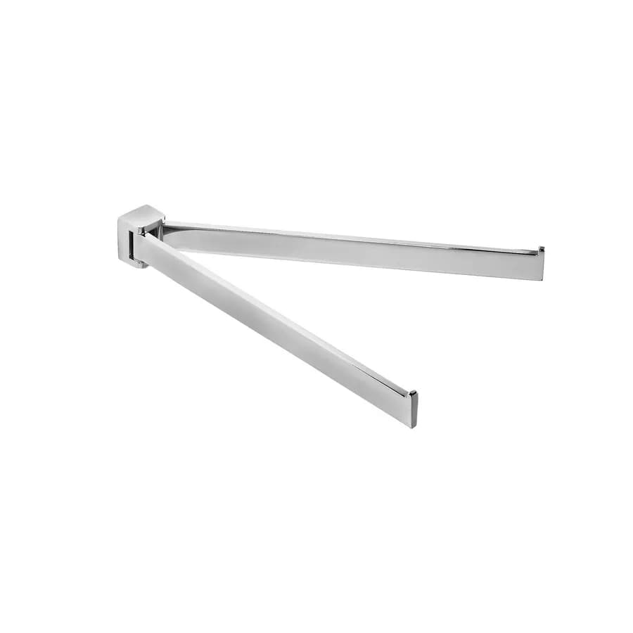Portasalviette a snodo a muro in ottone e cromall cromo - Glamour di Gedy
