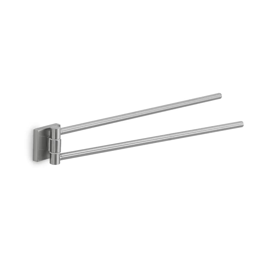 Portasalviette a snodo in acciaio inox e cromall spazzolato - Fuji di Gedy