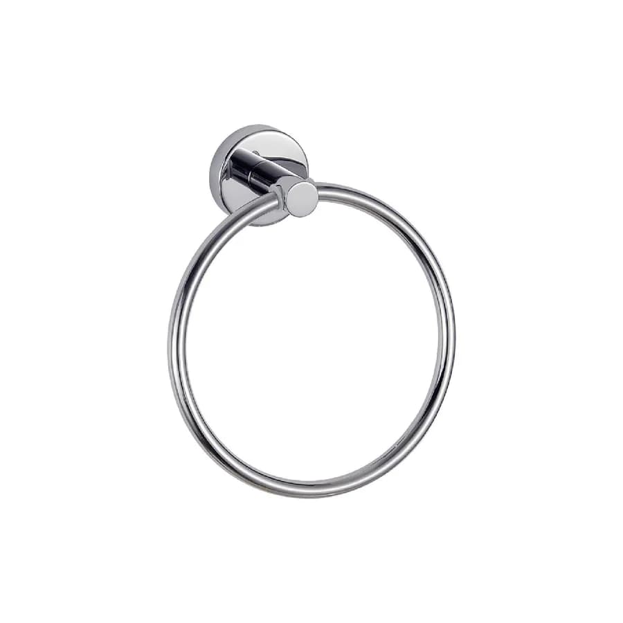 Portasalviette ad anello in acciaio inox cromo - Project di Gedy