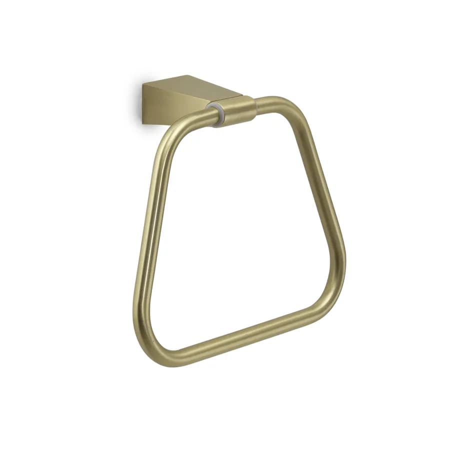 Portasalviette ad anello in acciaio inox oro opaco - Tonale di Gedy