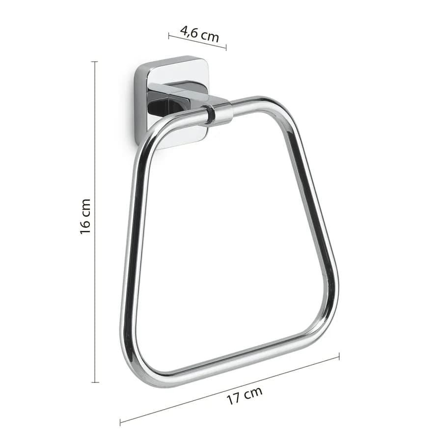 Portasalviette ad anello in acciaio inox - Tonga di Gedy