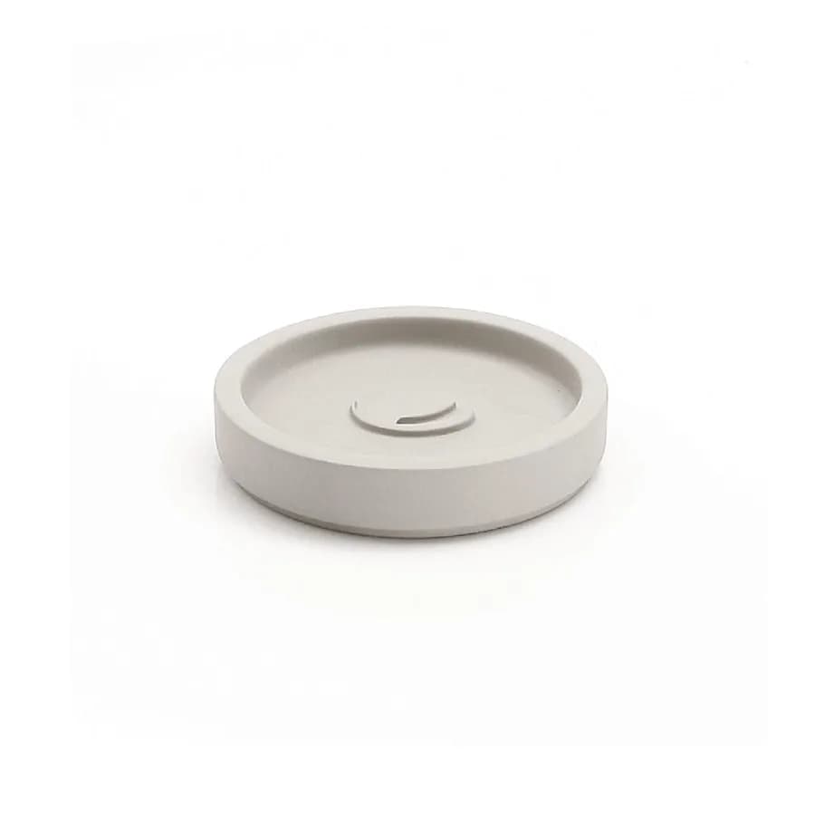 Portasapone d'appoggio in cemento grigio - Giunone di Gedy