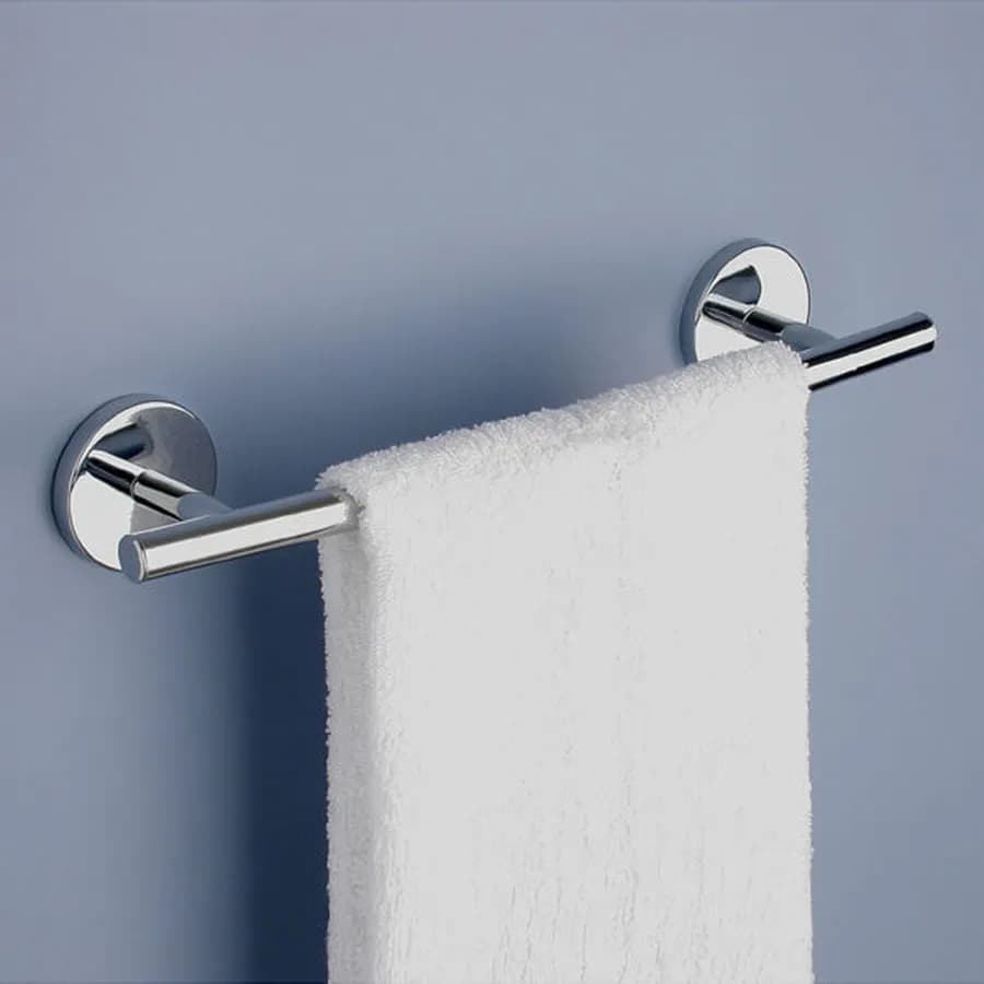 Portasciugamani 35 cm in acciaio inox e cromall cromo - Vermont Pro di Gedy