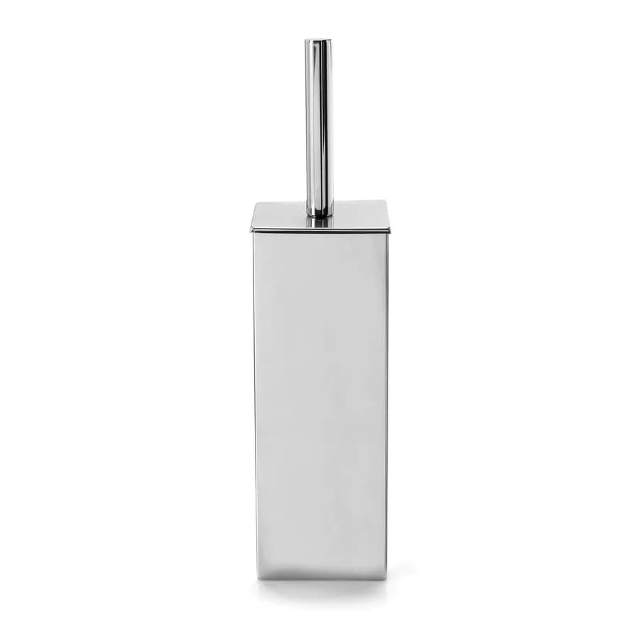 Portascopino d'appoggio in acciaio inox cromo - Nemesia di Gedy