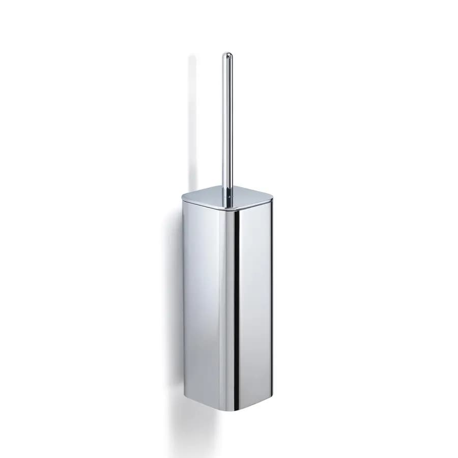 Portascopino a muro in acciaio inox e cromall cromo - Outline di Gedy