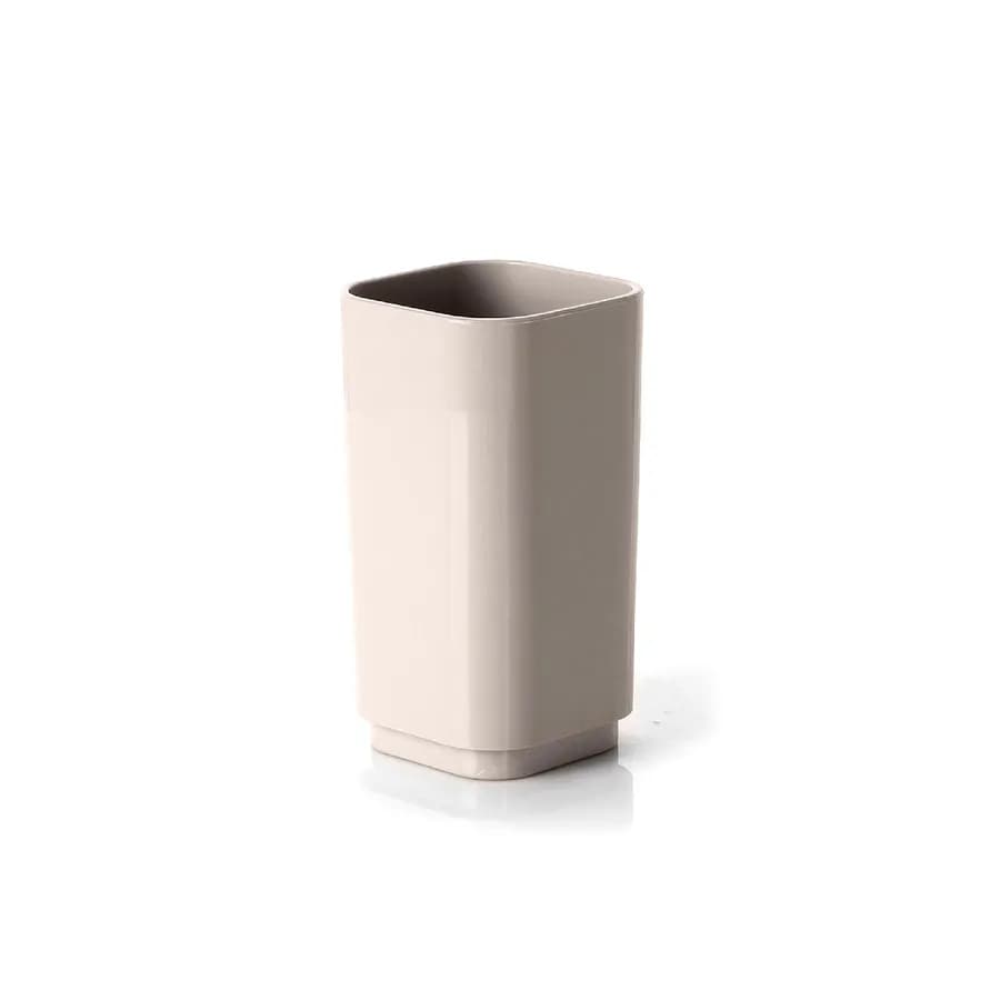 Portaspazzolini d'appoggio beige - Seventy di Gedy