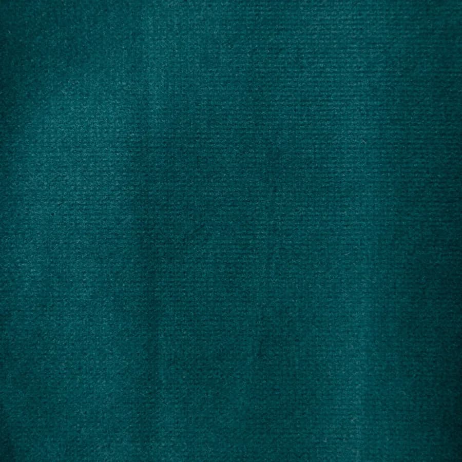Pouf 71x38h cm in velluto blu petrolio - Josef