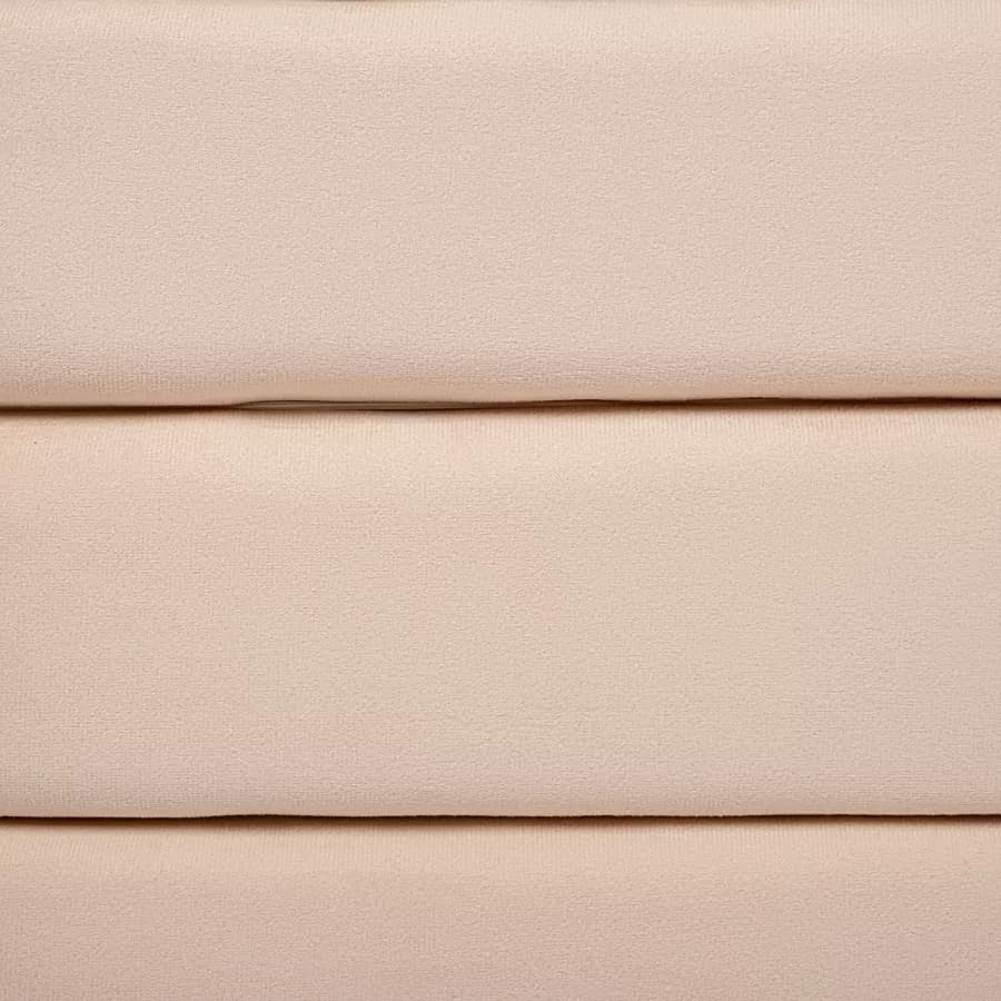 Panca contenitore 80x42 cm in velluto crema - Bloom