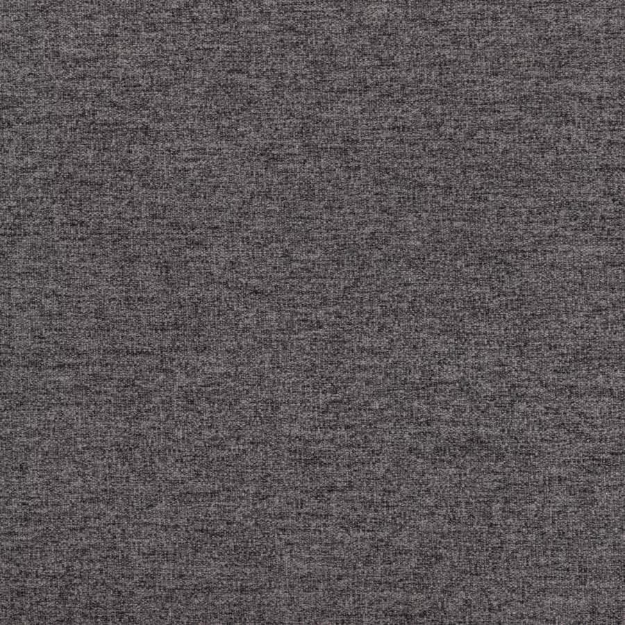 Panca contenitore maxi 71 cm in tessuto grigio scuro con gambe in legno - Brom