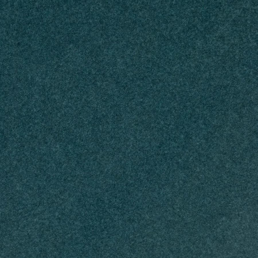 Pouf imbottito 65 cm in tessuto pile blu pavone - Zacar