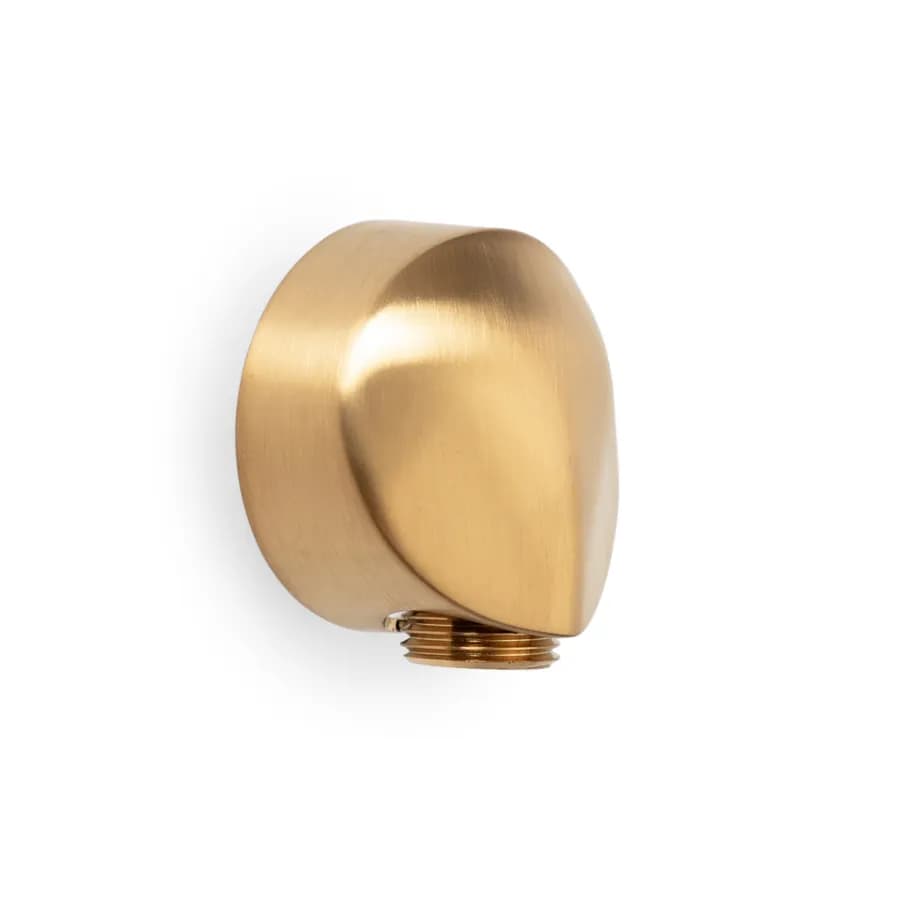Presa acqua a parete finitura oro per flessibile doccia - Jacuzzi - Rubinetteria