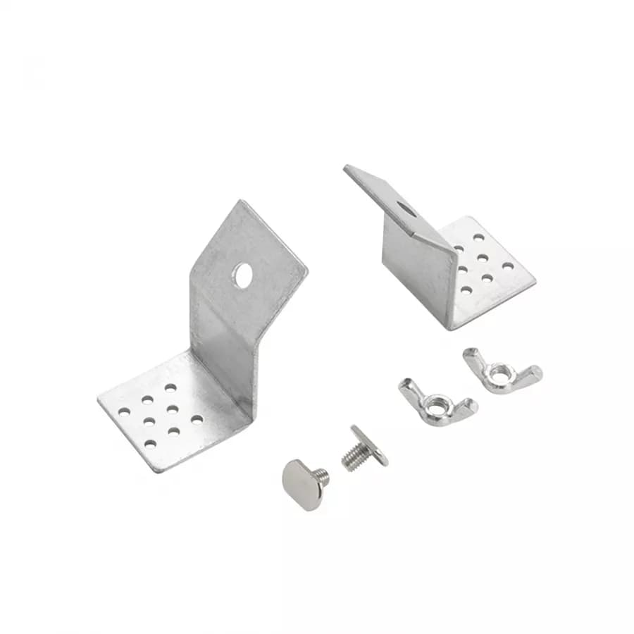 Profilo a veletta 200x9,5 cm in alluminio bianco con diffusore opale - Golly