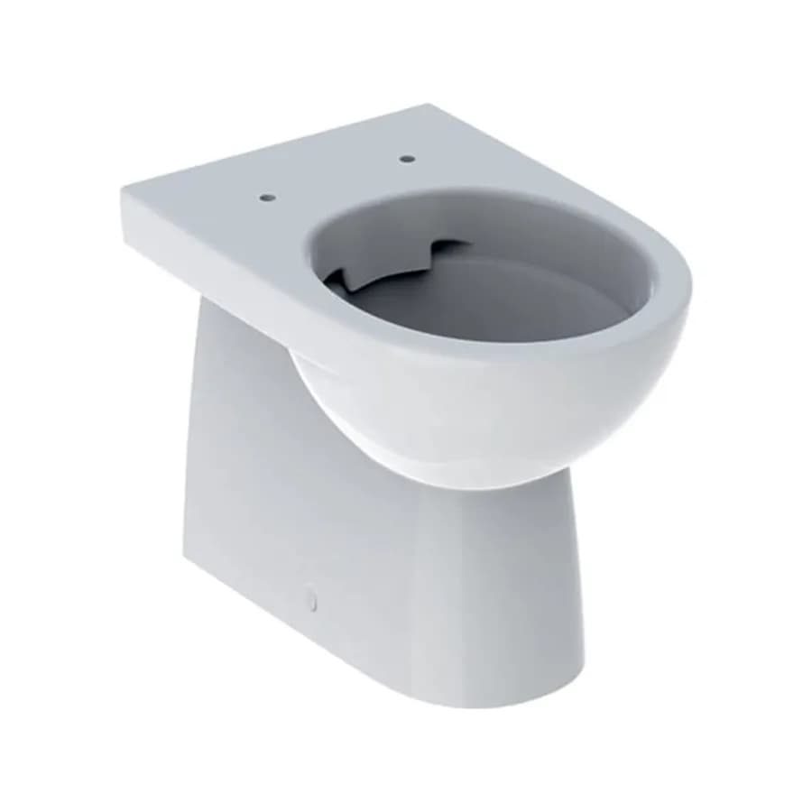 Sanitari filomuro a cacciata rimfree sedile cerniere inox Serie Selnova - Geberit