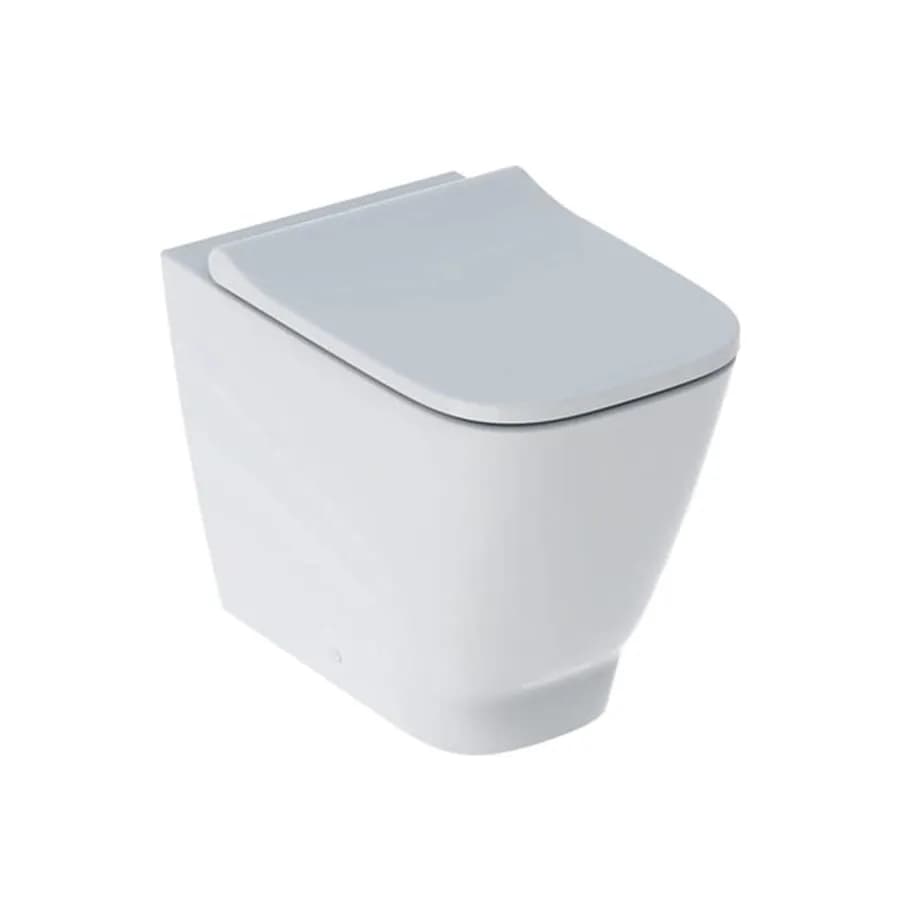 Sanitari filomuro a cacciata rimfree sedile SoftClose Serie Smyle Square - Geberit