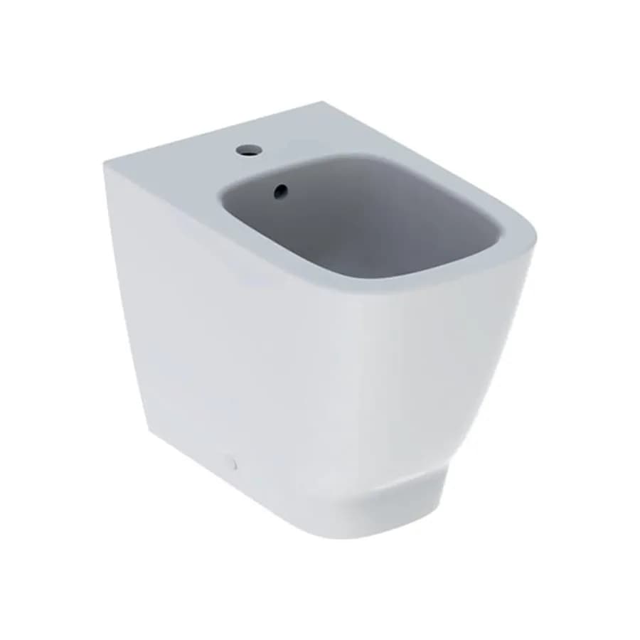 Sanitari filomuro a cacciata rimfree sedile SoftClose Serie Smyle Square - Geberit