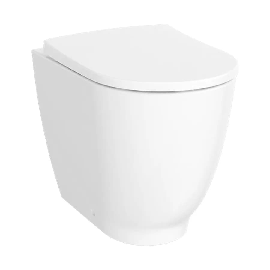 Sanitari filomuro a cacciata rimfree sedile SoftClose Serie Acanto - Geberit