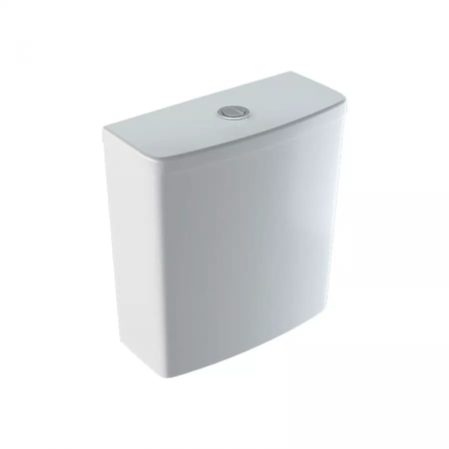 Sanitari monoblocco a cacciata rimfree allaccio inferiore cerniere inox Serie Selnova - Geberit