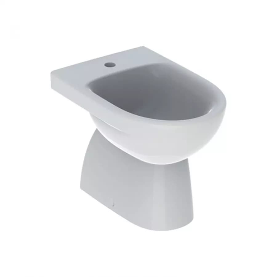 Sanitari monoblocco a cacciata rimfree allaccio inferiore sedile SoftClose Serie Selnova - Geberit