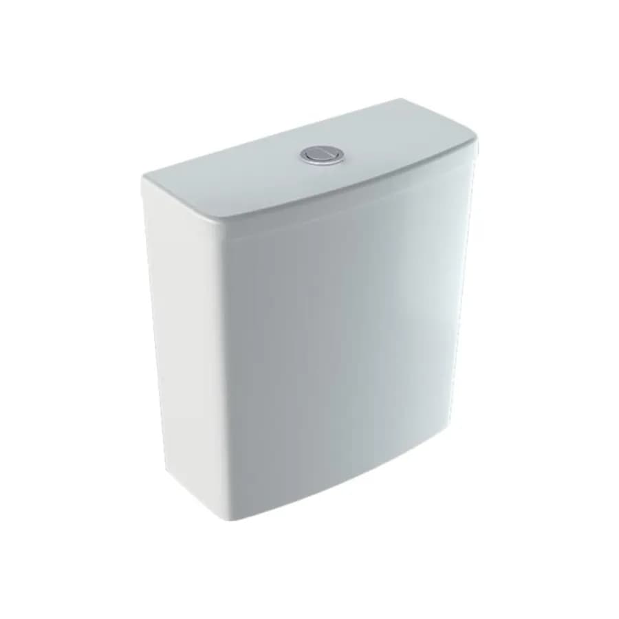 Sanitari monoblocco a cacciata rimfree allaccio inferiore Selnova Square - Geberit