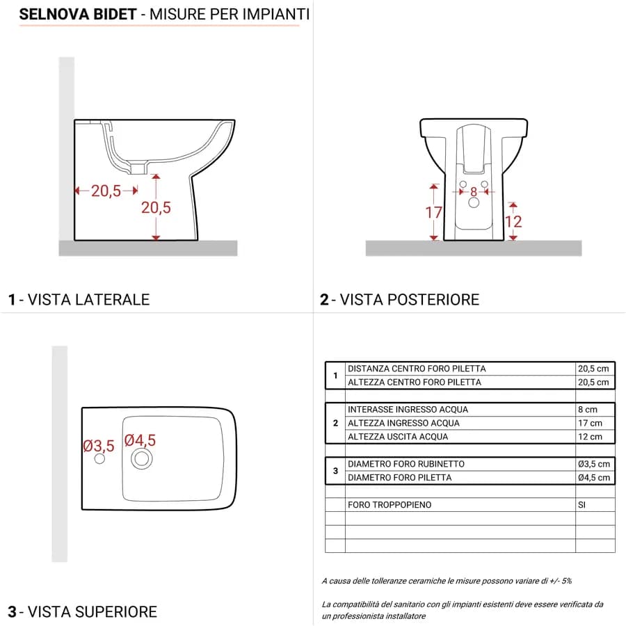 Sanitari monoblocco a cacciata rimfree allaccio laterale Serie Selnova Square - Geberit