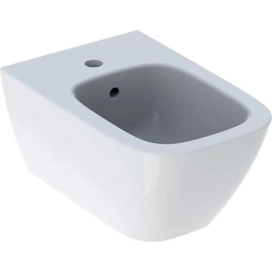 Sanitari sospesi a cacciata rimfree Keratect sedile SoftClose Smyle Square - Geberit