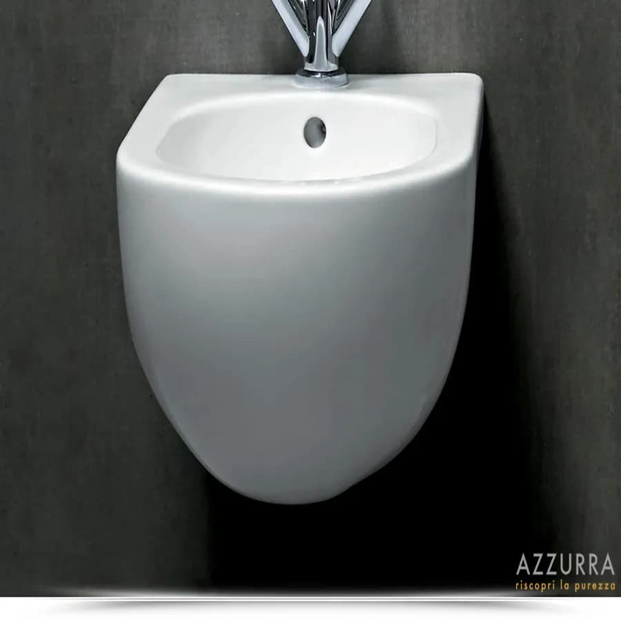 Sanitari sospesi Azzurra NUVOLA in ceramica wc bidet e sedile softclose