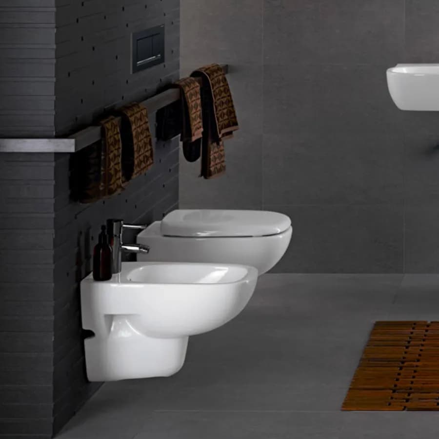 Sanitari sospesi rimfree sedile SoftClose Serie Fantasia - Geberit