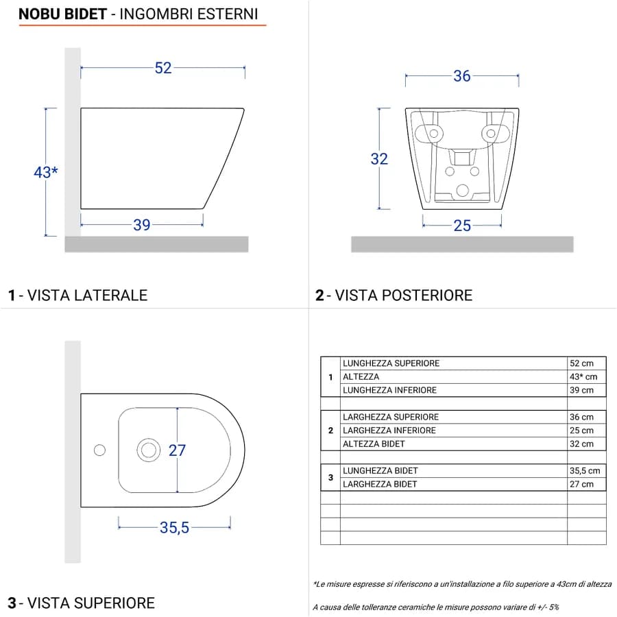 Sanitari sospesi rimless design bianco opaco matt con sedile ultraslim softclose - Nobu