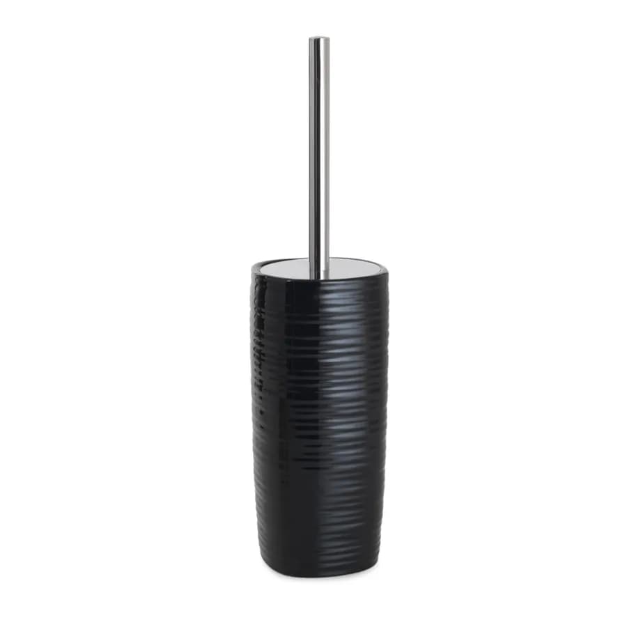 Portascopino da appoggio in ceramica nero - Kelly di Gedy