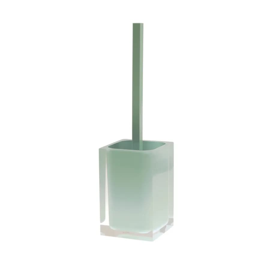 Scopino ciuffo in setole resina verde menta - Rainbow di Gedy