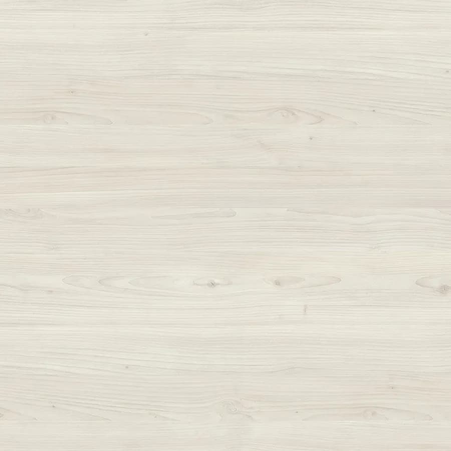 Scrivania sospesa 120-160x50 cm top 38 mm rovere bianco con cassetto - Nasus