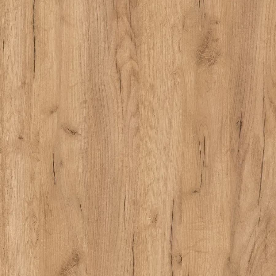 Scrivania sospesa 120-160x50 cm top 38 mm rovere gold e cassetto argilla - Nasus