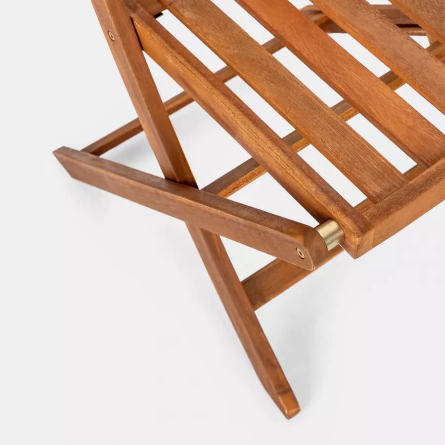 Sedia pieghevole in legno di acacia - Paja