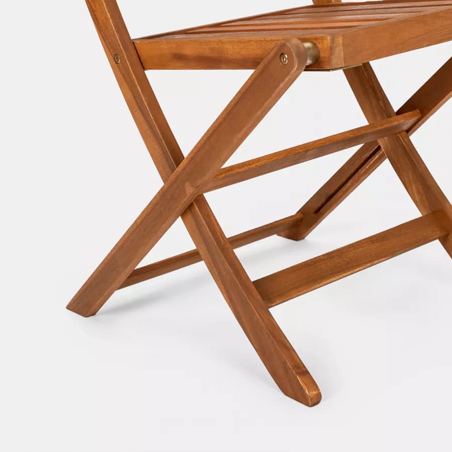 Sedia pieghevole in legno di acacia - Paja