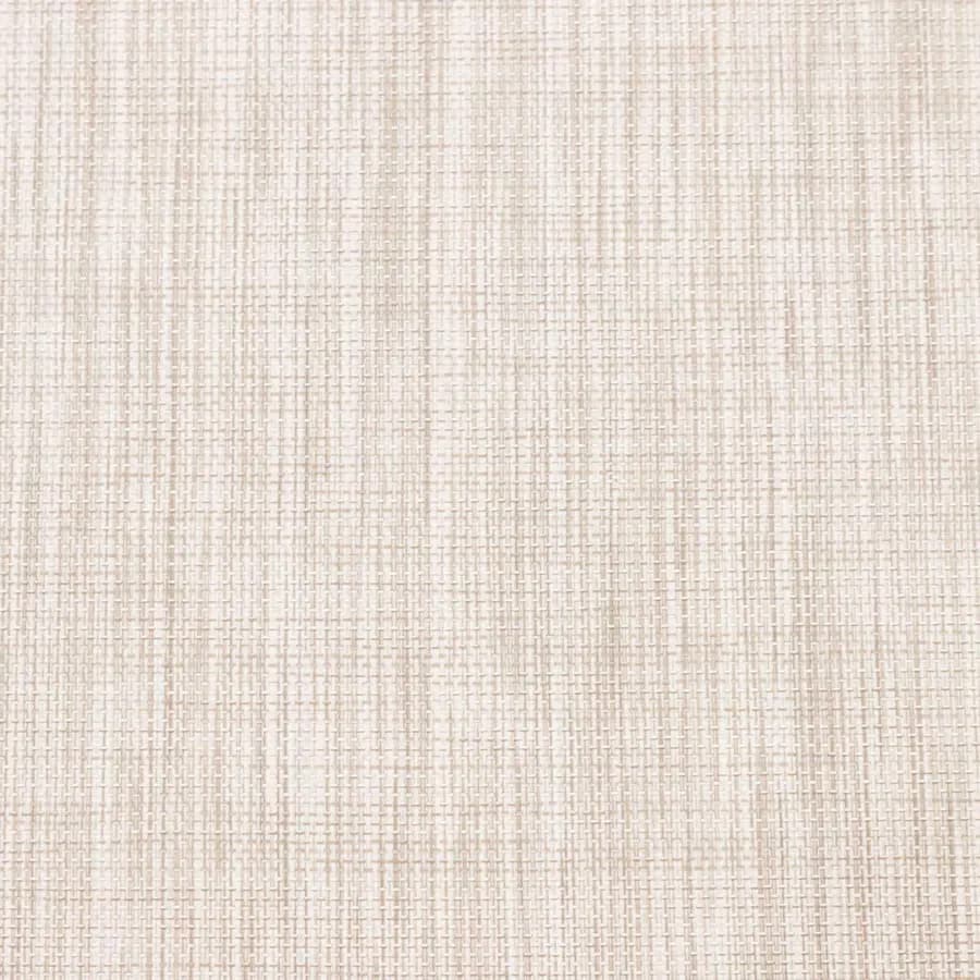 Sedia con braccioli impilabile in acciaio nero e textilene beige - Ninfa