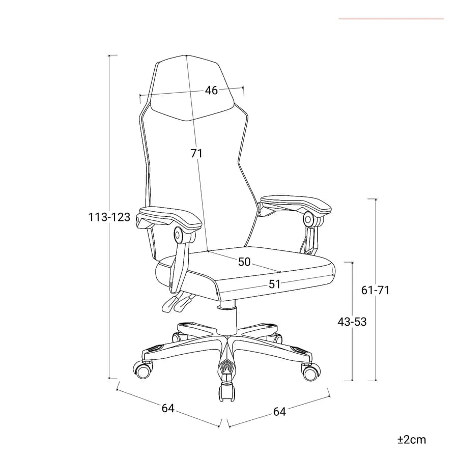 Sedia da ufficio girevole in tessuto mesh blu con schienale traspirante e poggiatesta - Feliz