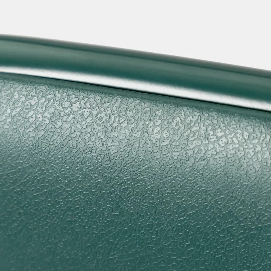 Sedia pieghevole verde bosco con cuscino imbottito e struttura in metallo - Fold Color