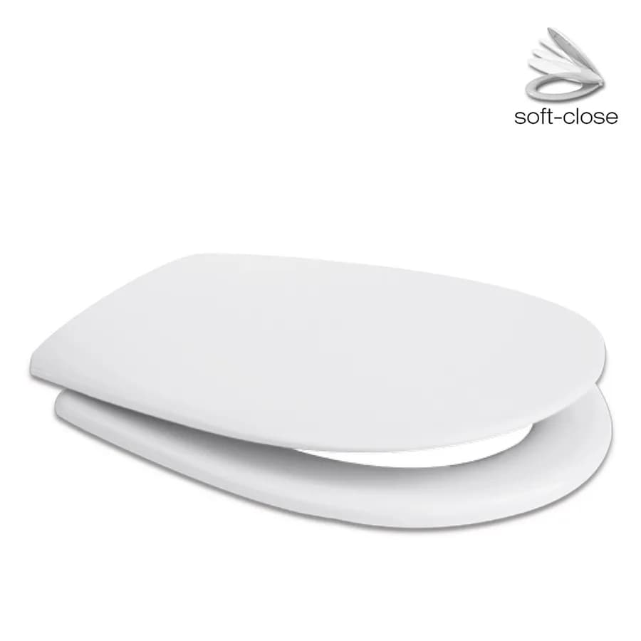 Sedile copriwc SoftClose compatibile con serie Pratica di Azzurra