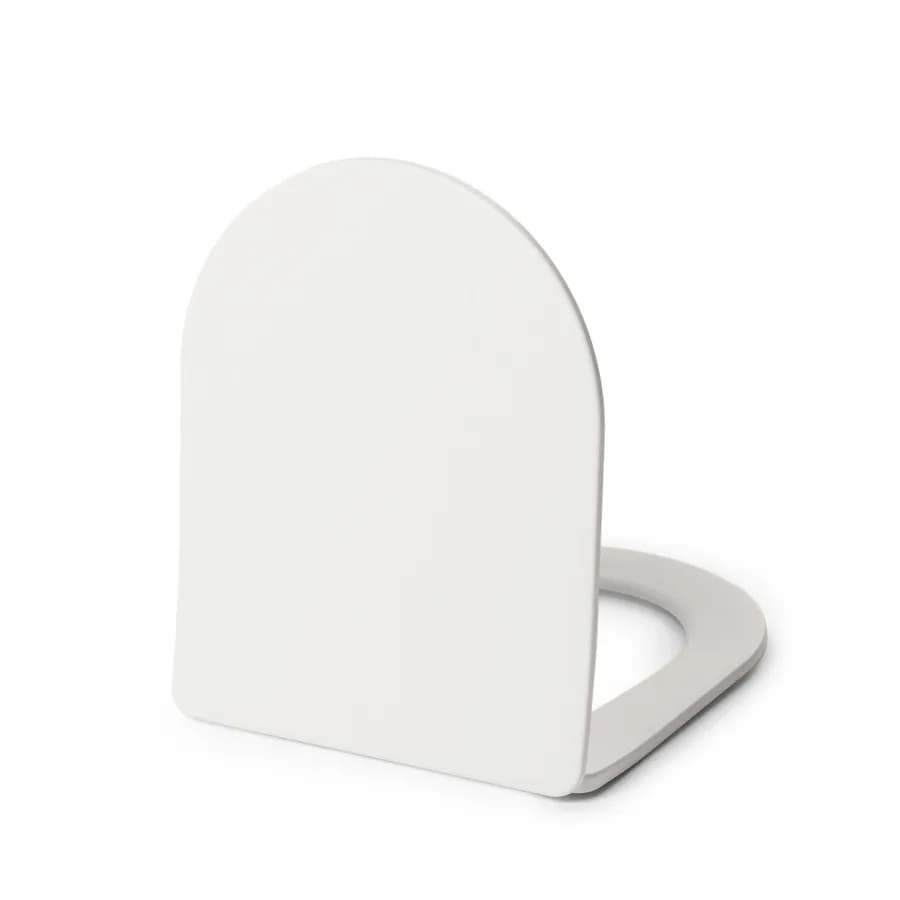Sedile copriwc bianco opaco per vaso Nadir