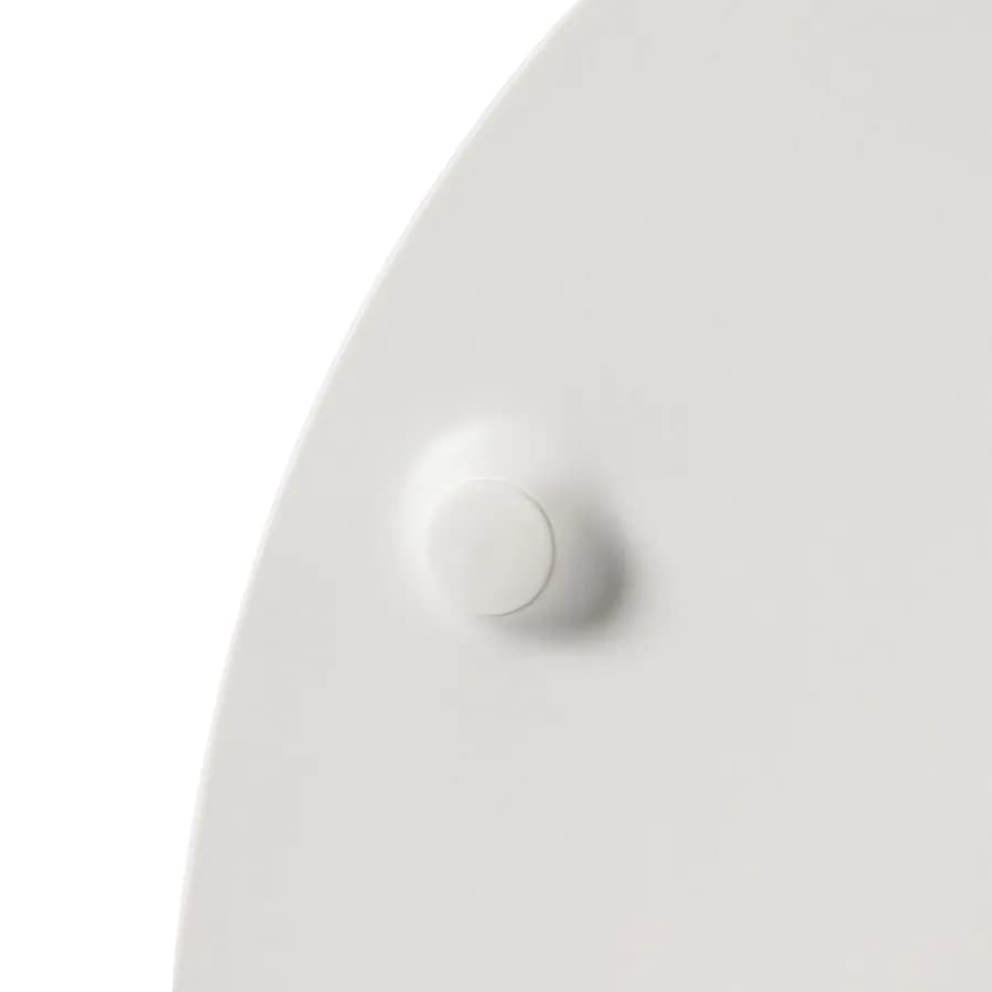Sedile copriwc bianco opaco per vaso Nadir
