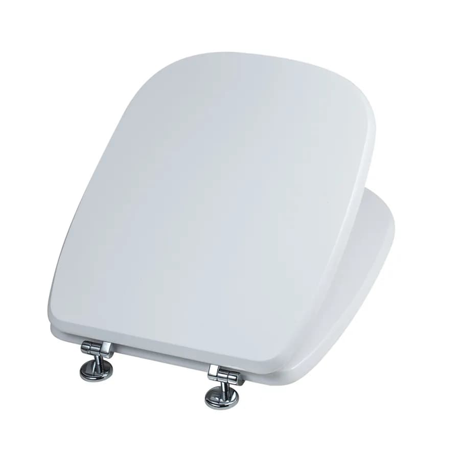 Sedile copriwc in legno bianco compatibile con la serie Fleo Dolomite di Ideal Standard