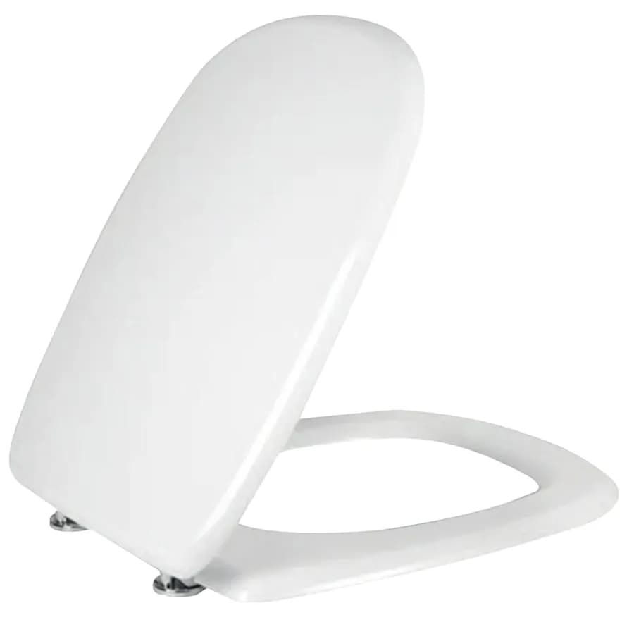 Sedile copriwc in legno bianco compatibile con la serie Fleo Dolomite di Ideal Standard